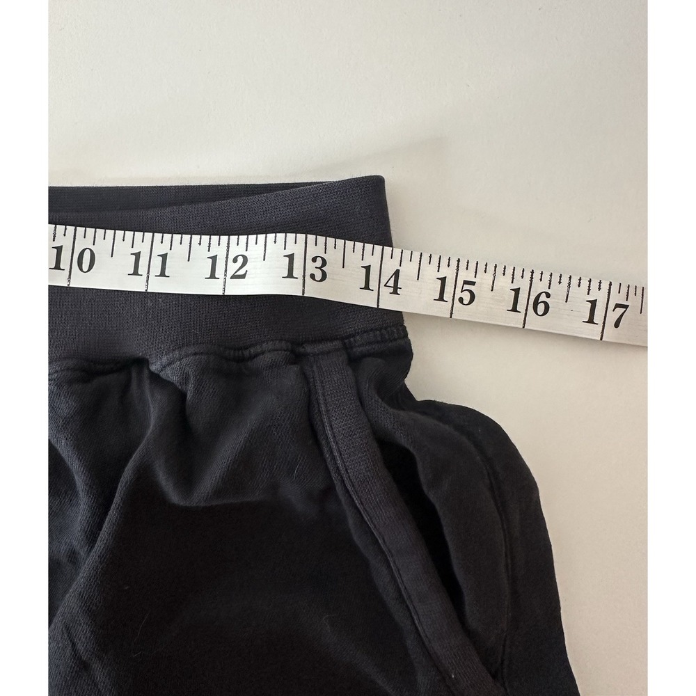 Faherty  Linen Blend Shorts Elastic Waist‎ Pull On Women's Medium Black Pockets - Picture 5 of 8